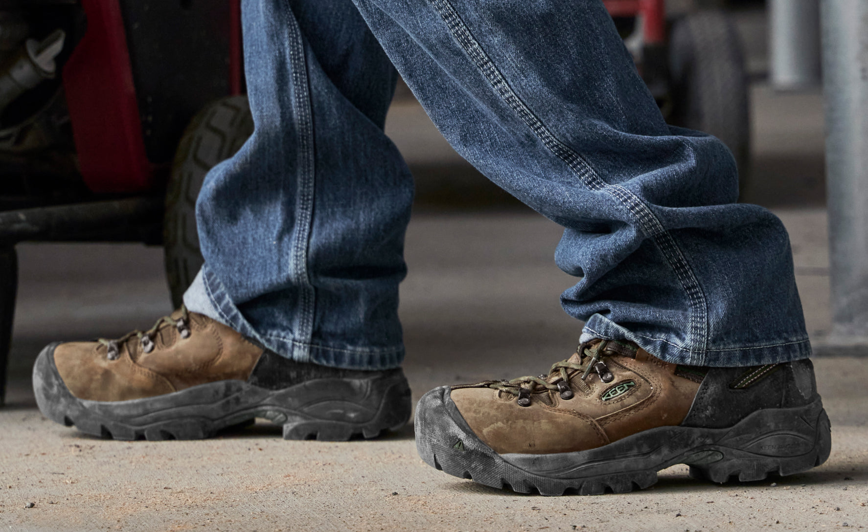 Men's Pittsburgh Energy 6" Waterproof Boot (Soft Toe) Cascade Brown/Greener Pastures / Keen / Cascade Brown/Greener Pastures
