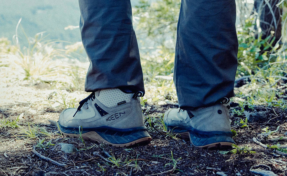 Men's Hightrail Waterproof Wide Hiking Boot Brindle/Oak Buff / Keen / Brindle/Oak Buff