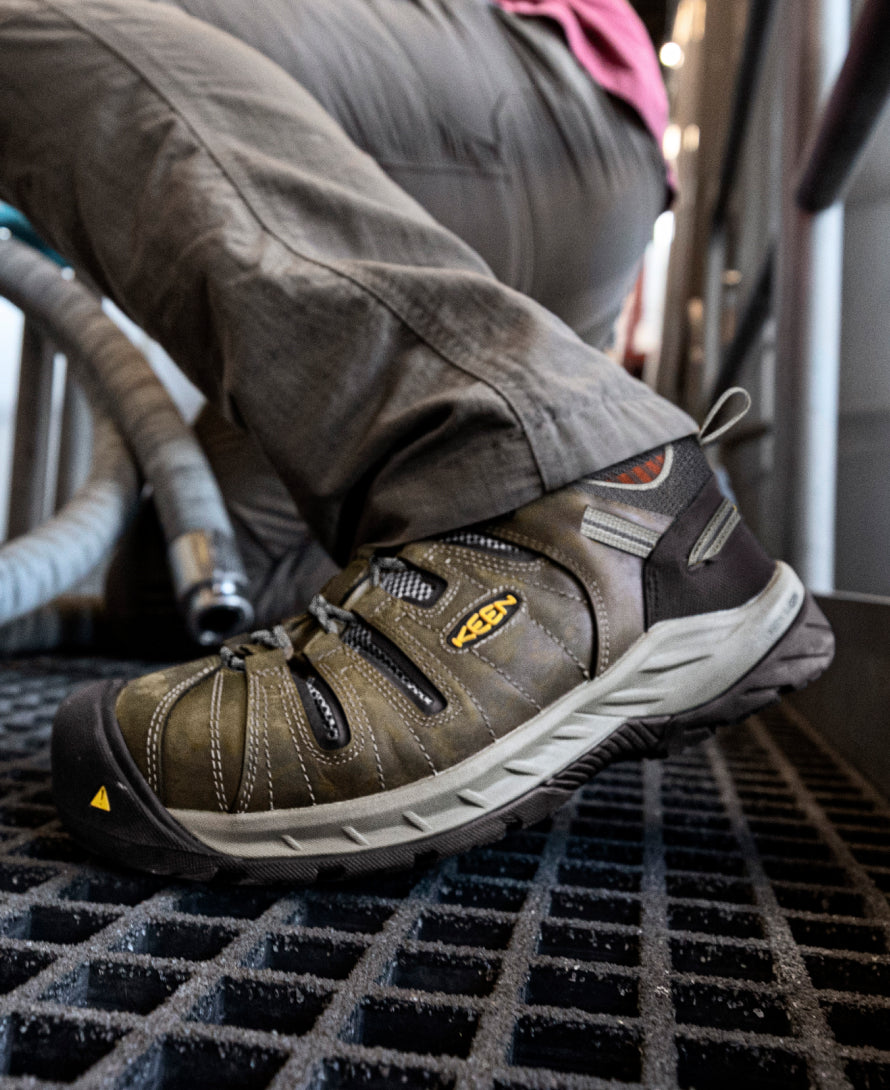Men's Flint II (Steel Toe) Gargoyle/Paloma / Keen / Gargoyle/Paloma