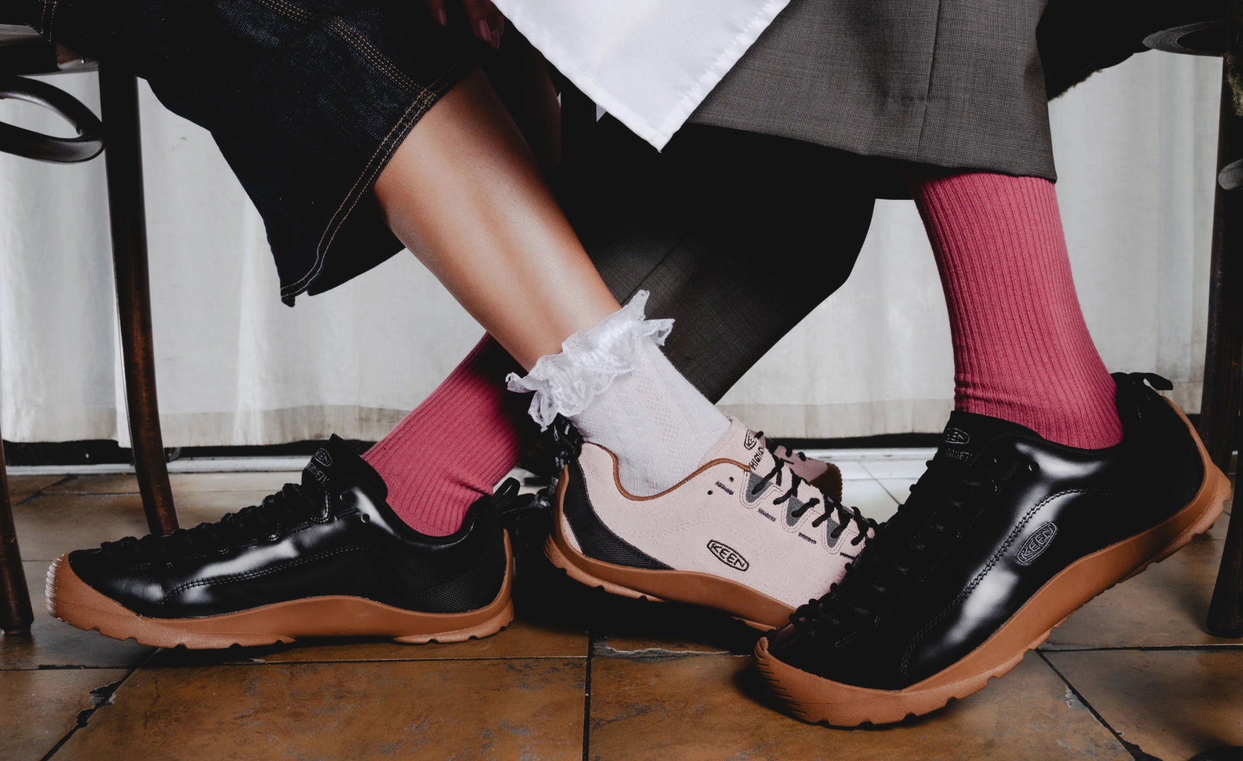 Men's Jasper Sneaker x Highsnobiety Black/Gum / Keen / Black/Gum