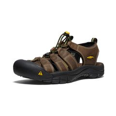 Men's Newport Leather Sandal Bison / Keen / Bison