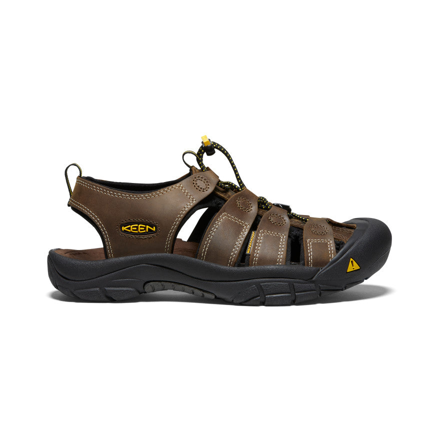 Men's Newport Leather Sandal Wide Bison / Keen / Bison
