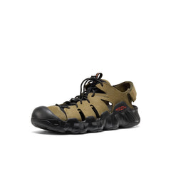 Men's Hyperport Fisherman Leather Sandal Dark Olive/Black / Keen / Dark Olive/Black