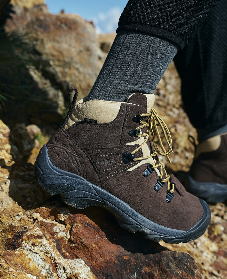 Women's Pyrenees Waterproof Hiking Boot x Mountain Research Mountain Research Brown / Keen / Mountain Research Brown