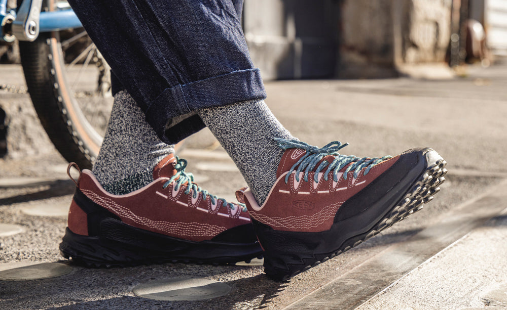 Women's Jasper Zionic Sneaker x Pilgrim Surf + Supply Marron/Adobe Rose / Keen / Marron/Adobe Rose