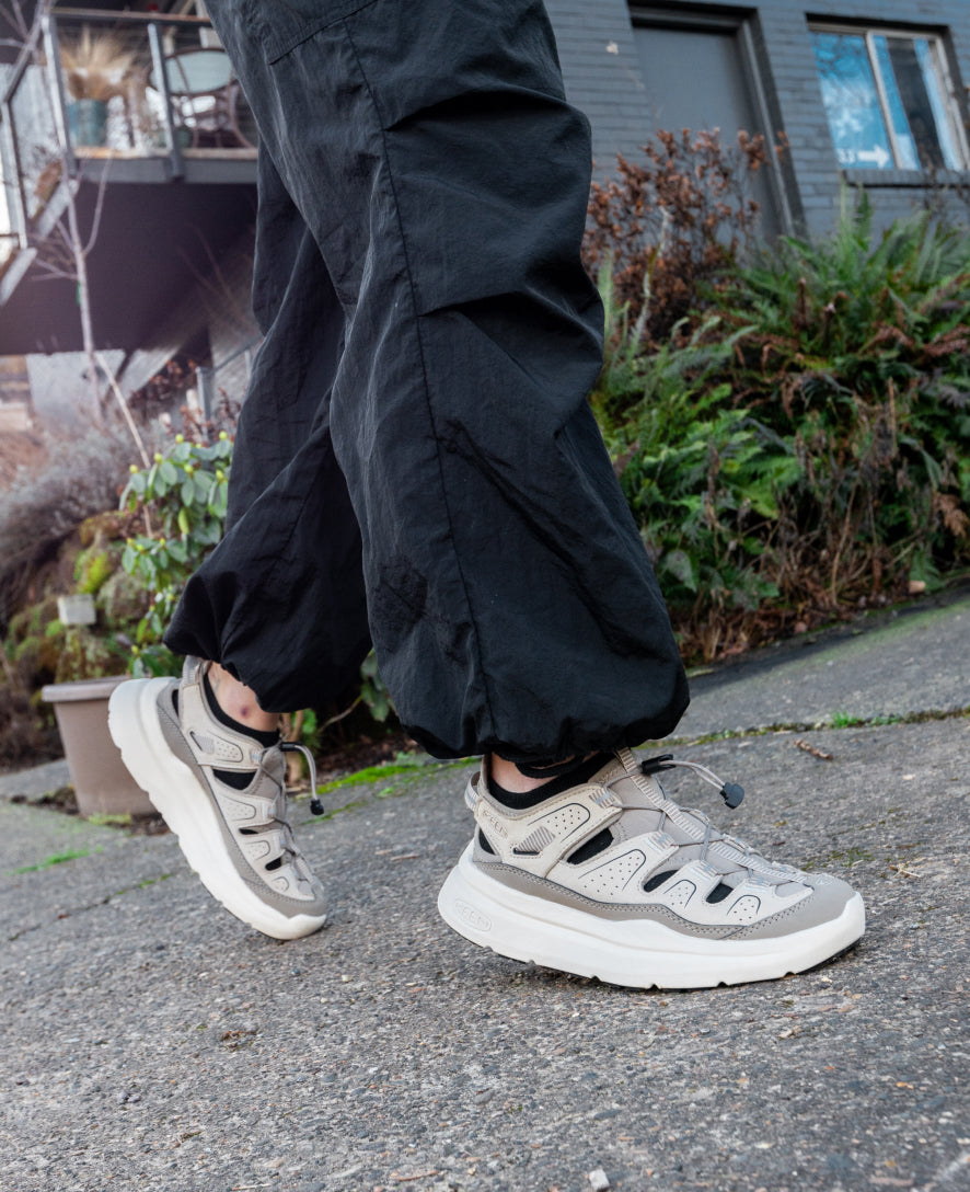 Women's WK450 Walking Sandal Black/Black / Keen / Black/Black