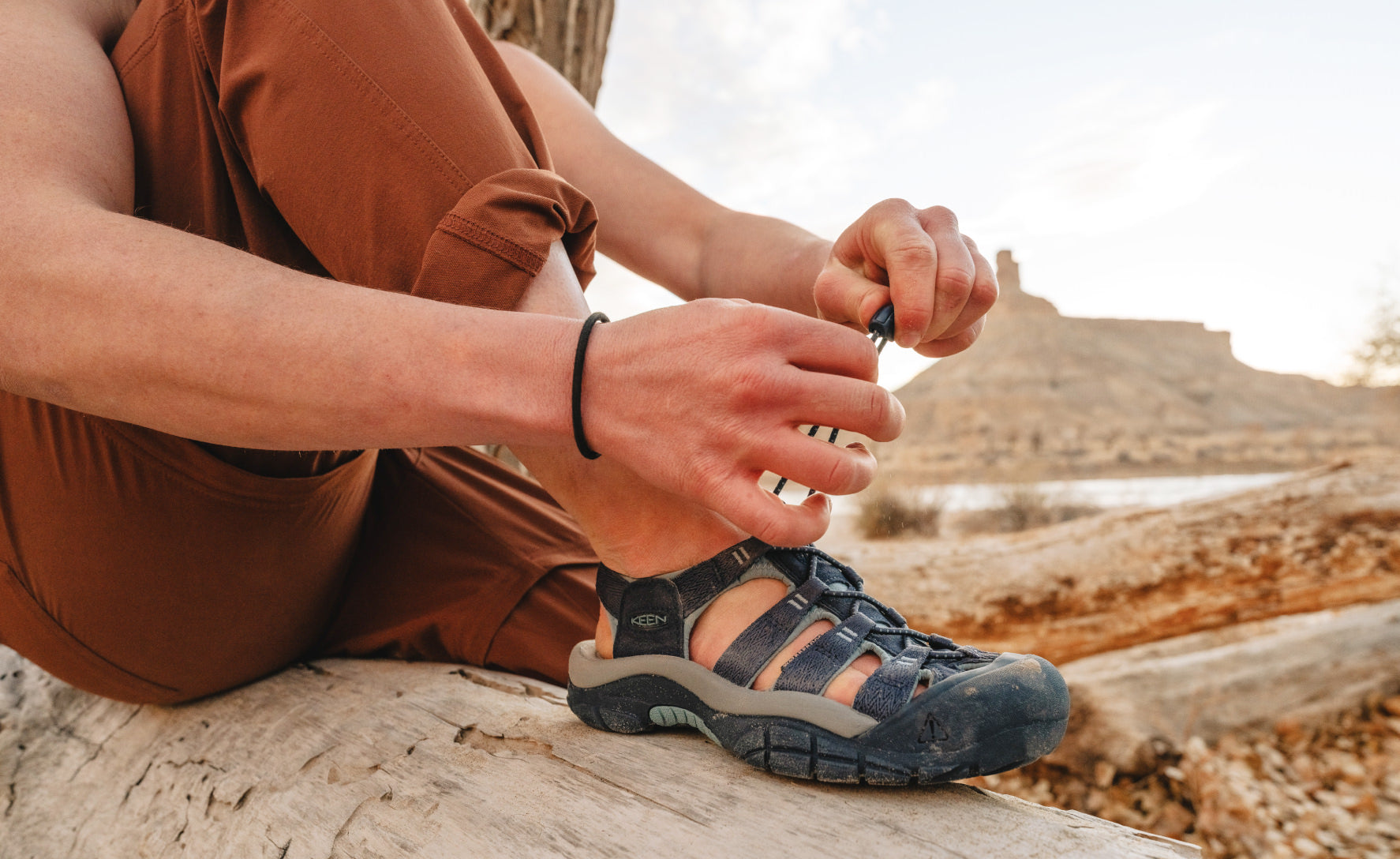 Women's Newport H2 Monochrome/Toadstool / Keen / Monochrome/Toadstool