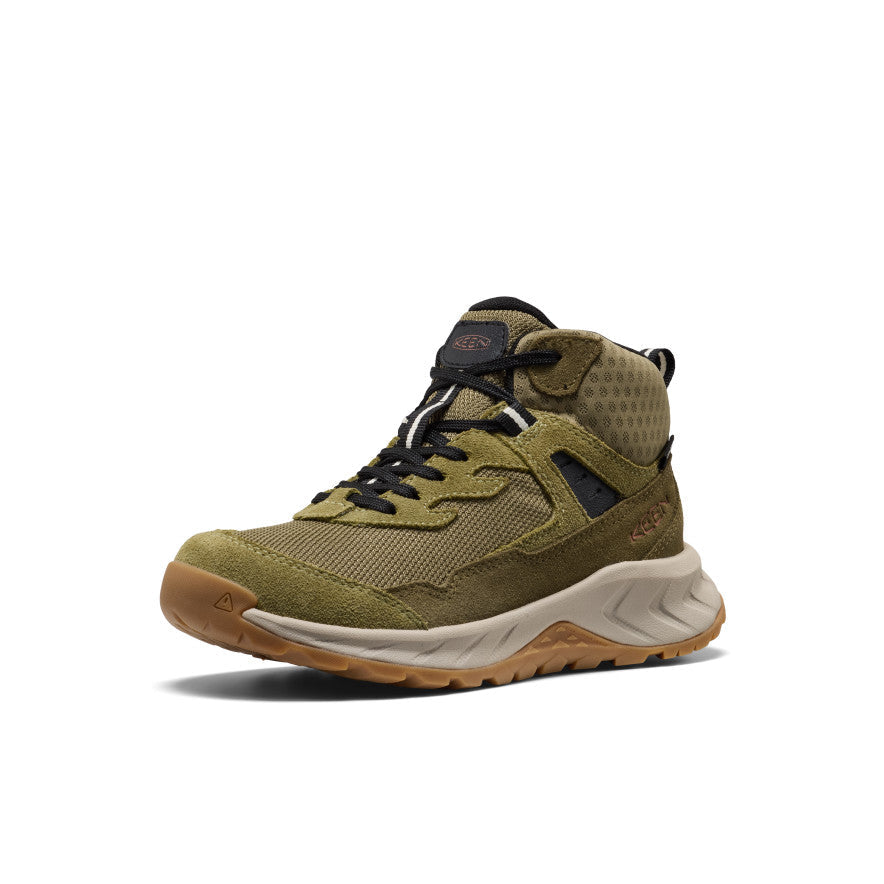 Big Kids' Hightrail Waterproof Hiking Boot Dark Olive/Martini Olive / Keen / Dark Olive/Martini Olive