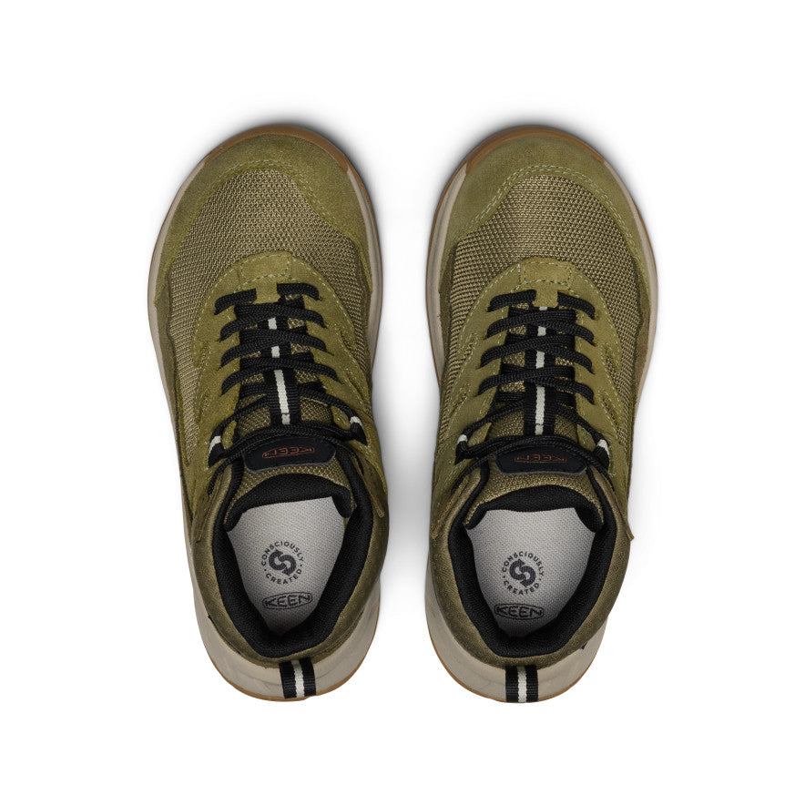 Big Kids' Hightrail Waterproof Hiking Boot Dark Olive/Martini Olive / Keen / Dark Olive/Martini Olive