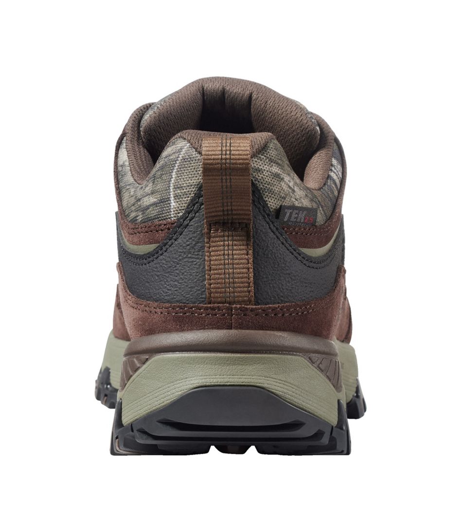 L.L.Bean Men's Trail Model X Waterproof Hiking Shoes, Camo FOOTWEAR